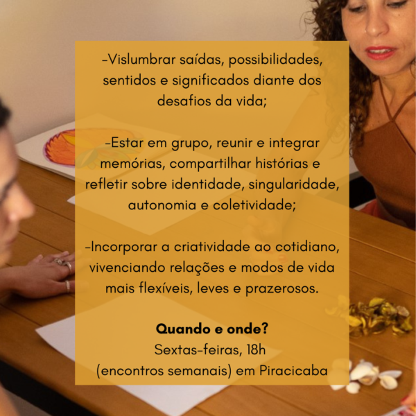 Grupo Arteterapêutico "Vida Criativa - arte para viver bem" (Piracicaba) - Imagem 4